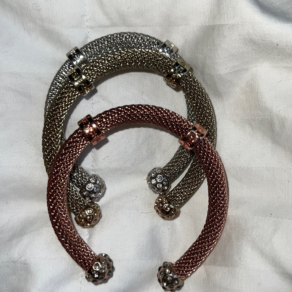 Set of 3 Adjustable Bracelets
